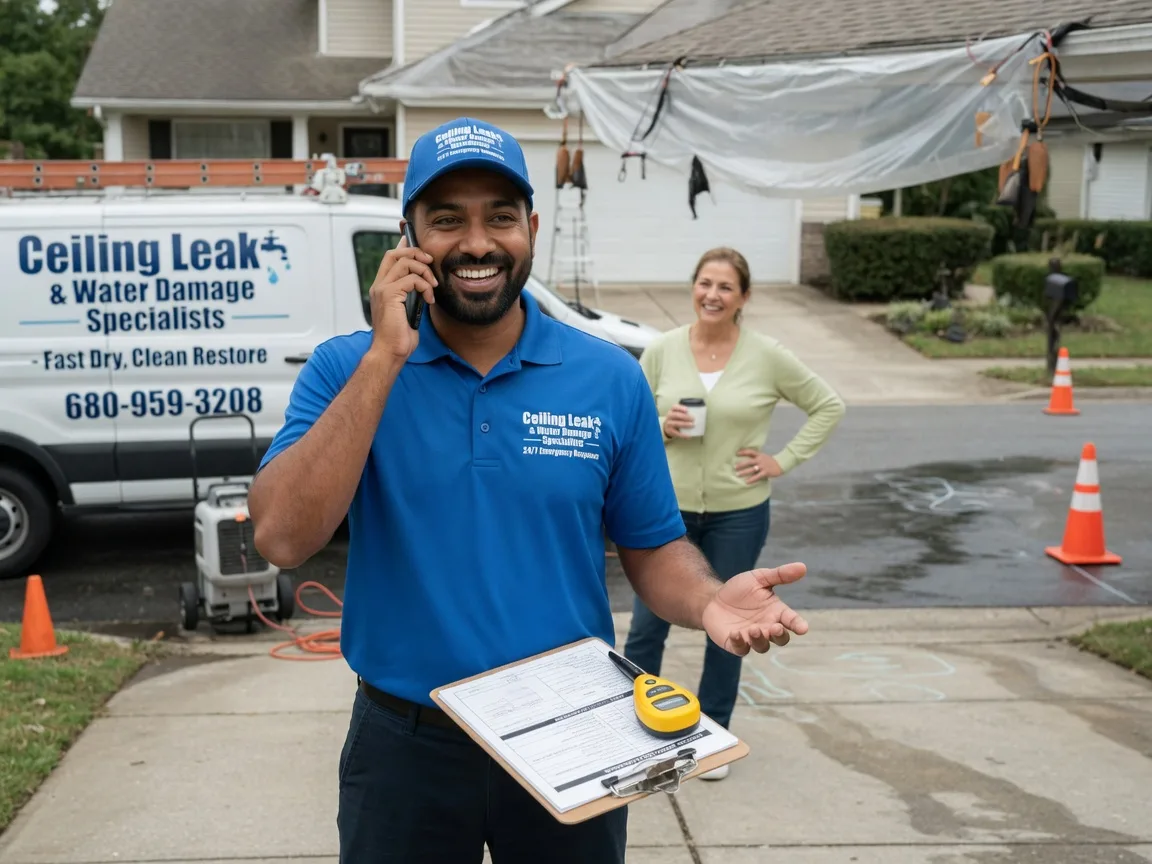 Ceiling Leak Cleanup Union City, TN FAQs